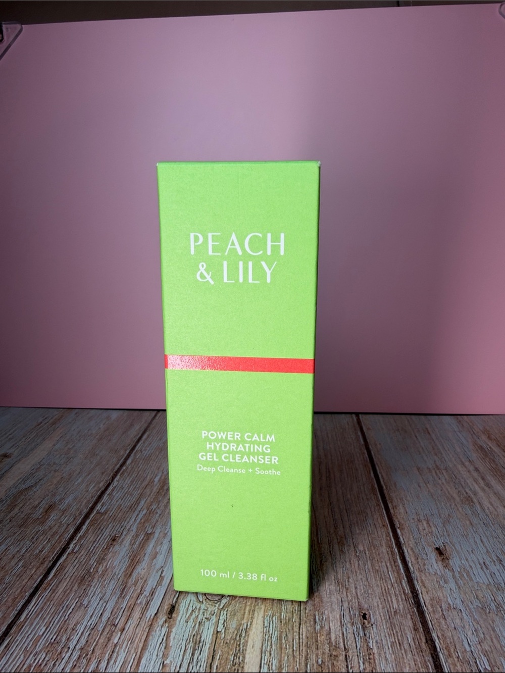 Peach & Lily Power Calm Hydrating Gel Cleanser - Green